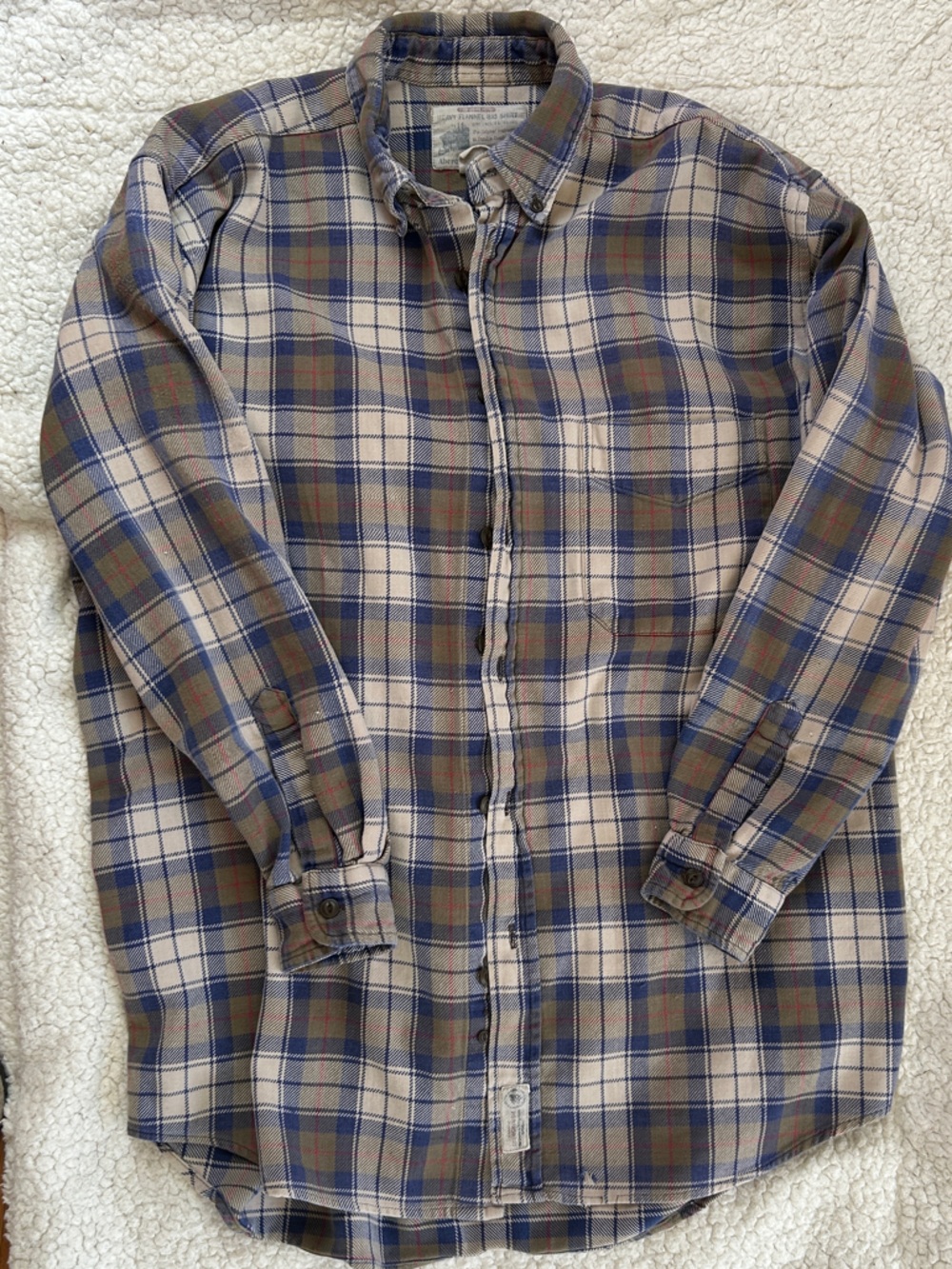 Vintage Abercrombie Plaid Flannel M